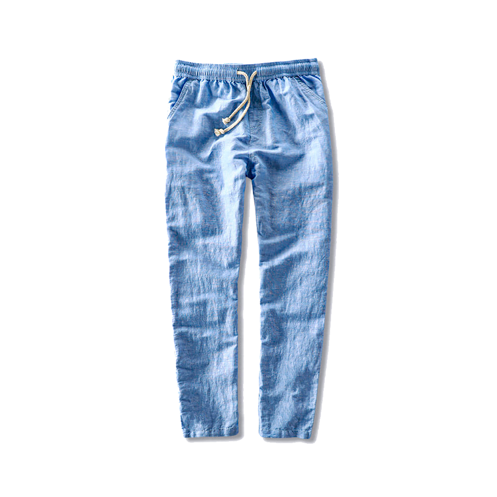 Calça Linho Masculina Fiorinni F095 azul celeste