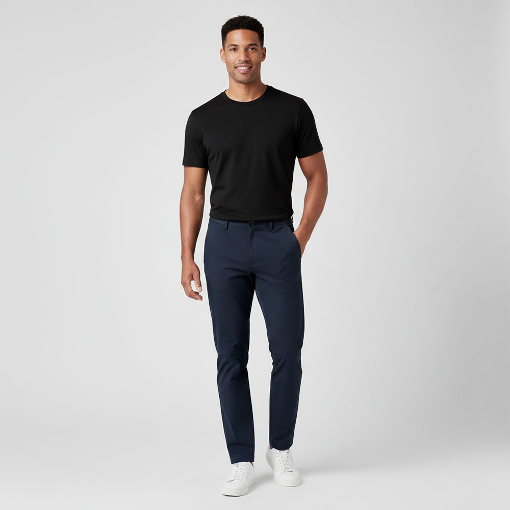 Calça Social Masculina Fiorinni azul marinho