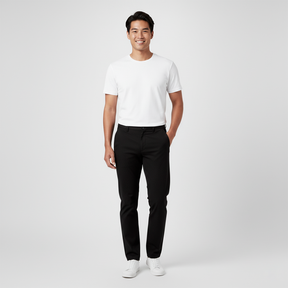Calça Social Masculina Fiorinni - preta - detalhes