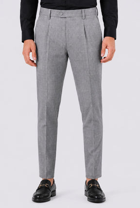 Calça Social Xadrez Masculina Oviedo