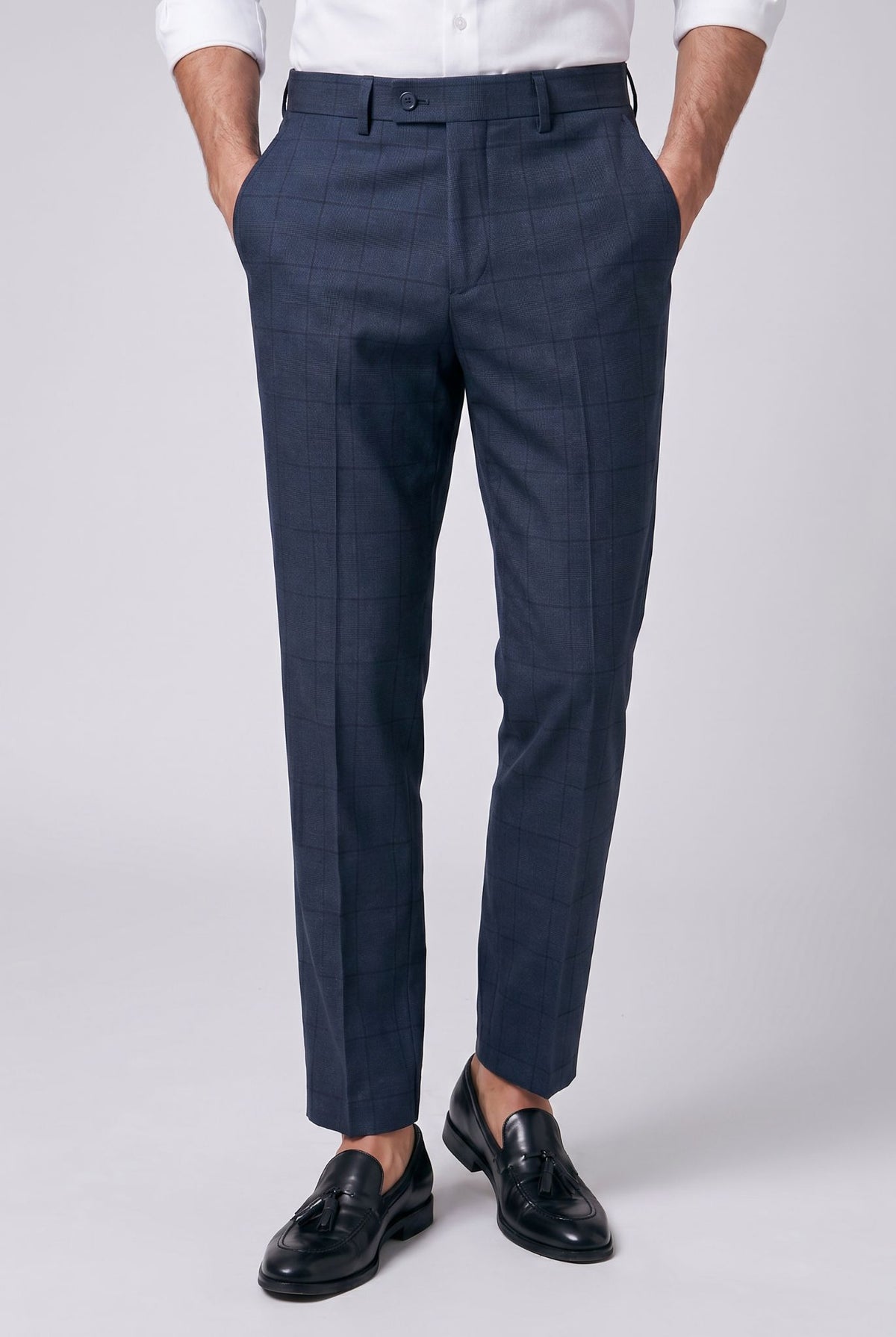 Calça Alfaiataria Masculina Gurkha Xadrez