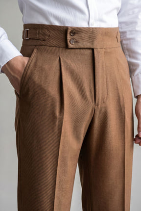 Calça Alfaiataria Masculina com Strap Lateral