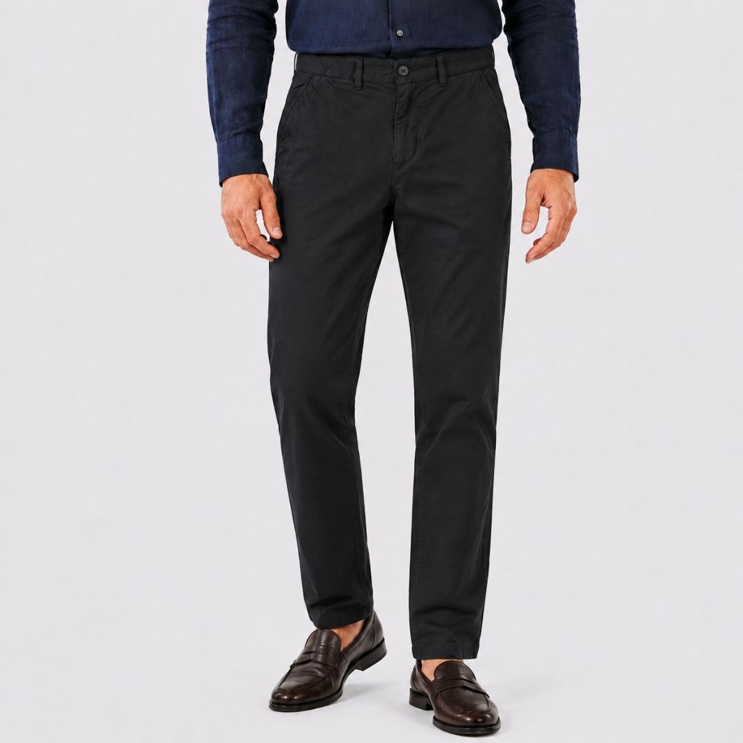 Calça Chino Masculina Dresk preto