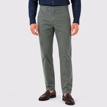 Calça Chino Masculina Dresk verde 