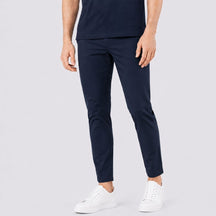 Calça Chino Masculina Slim Calten azul marinho