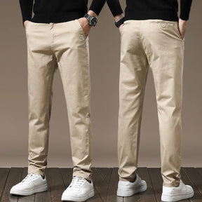 Calça Chino em Sarja Masculina Fiorinni F010 Cáqui