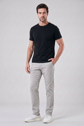 Calça Chino em Sarja Masculina Regular