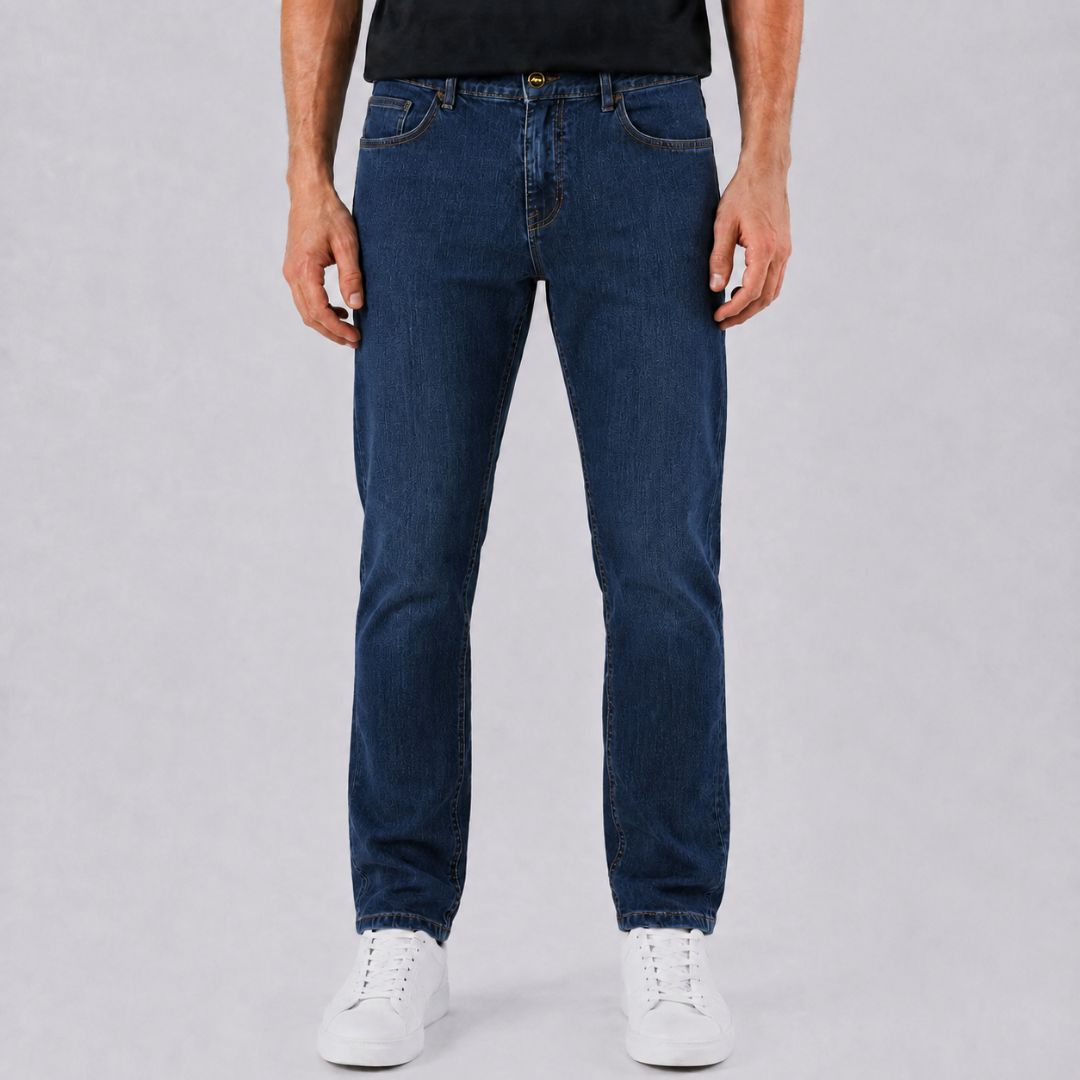 Calça Jeans Masculina Royal azul escuro