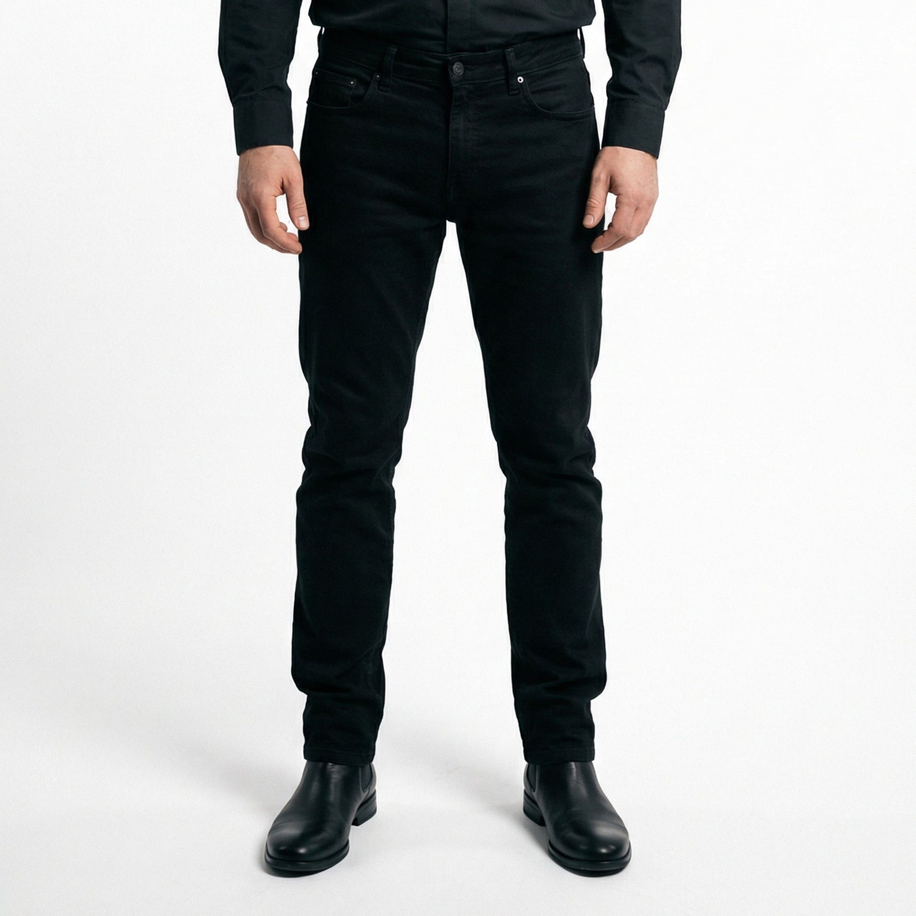 Calça Jeans Masculina preto