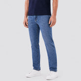 Calça Jeans Reta Masculina azul