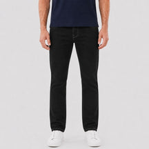 Calça Jeans Reta Masculina preto