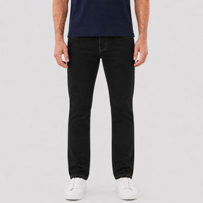 Calça Jeans Reta Masculina preto