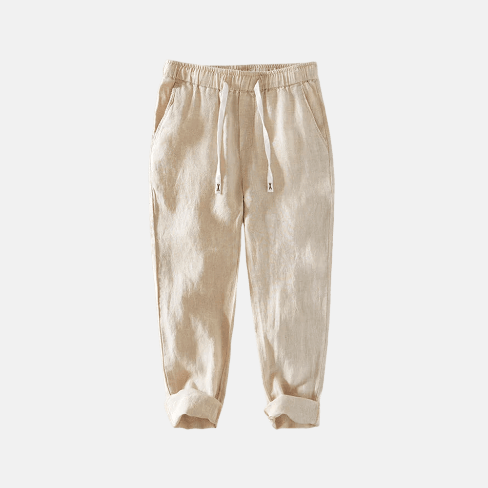Calça Linho Masculina Fiorinni F086 bege