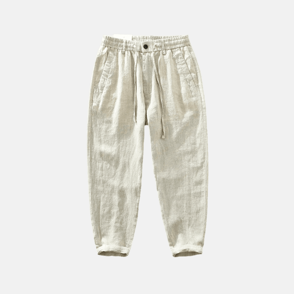 Calça Linho Masculina Fiorinni F088 off white
