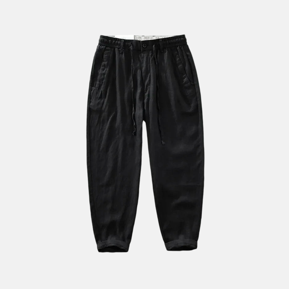 Calça Linho Masculina Fiorinni F088 preta