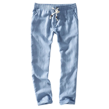 Calça Linho Masculina Fiorinni F089 azul claro