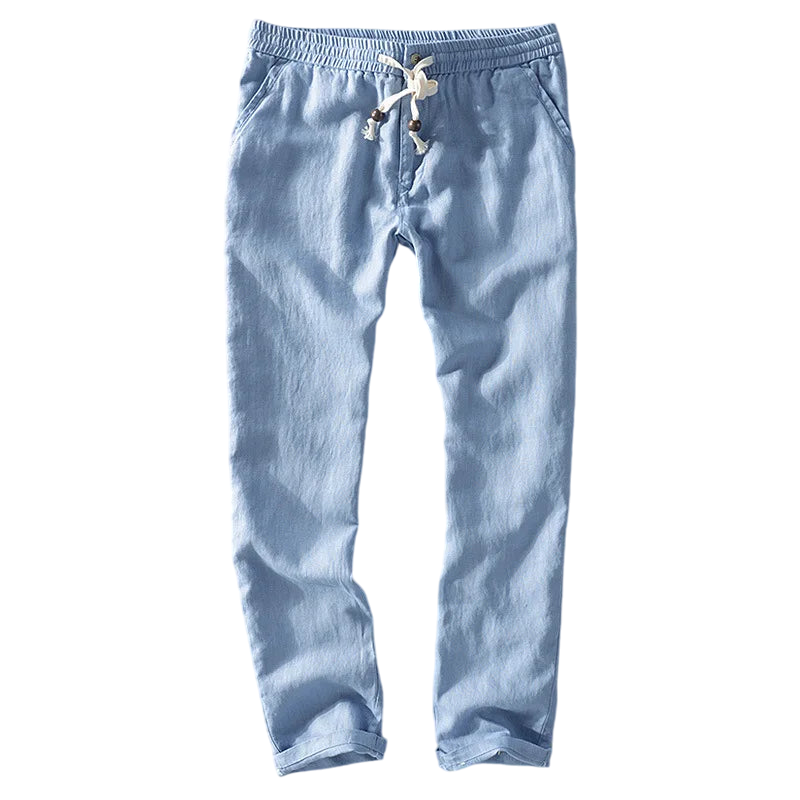 Calça Linho Masculina Fiorinni F089 azul claro