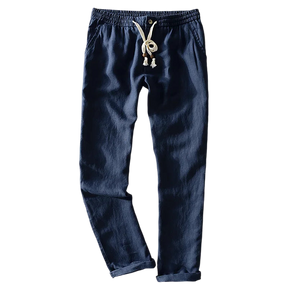 Calça Linho Masculina Fiorinni F089 azul marinho