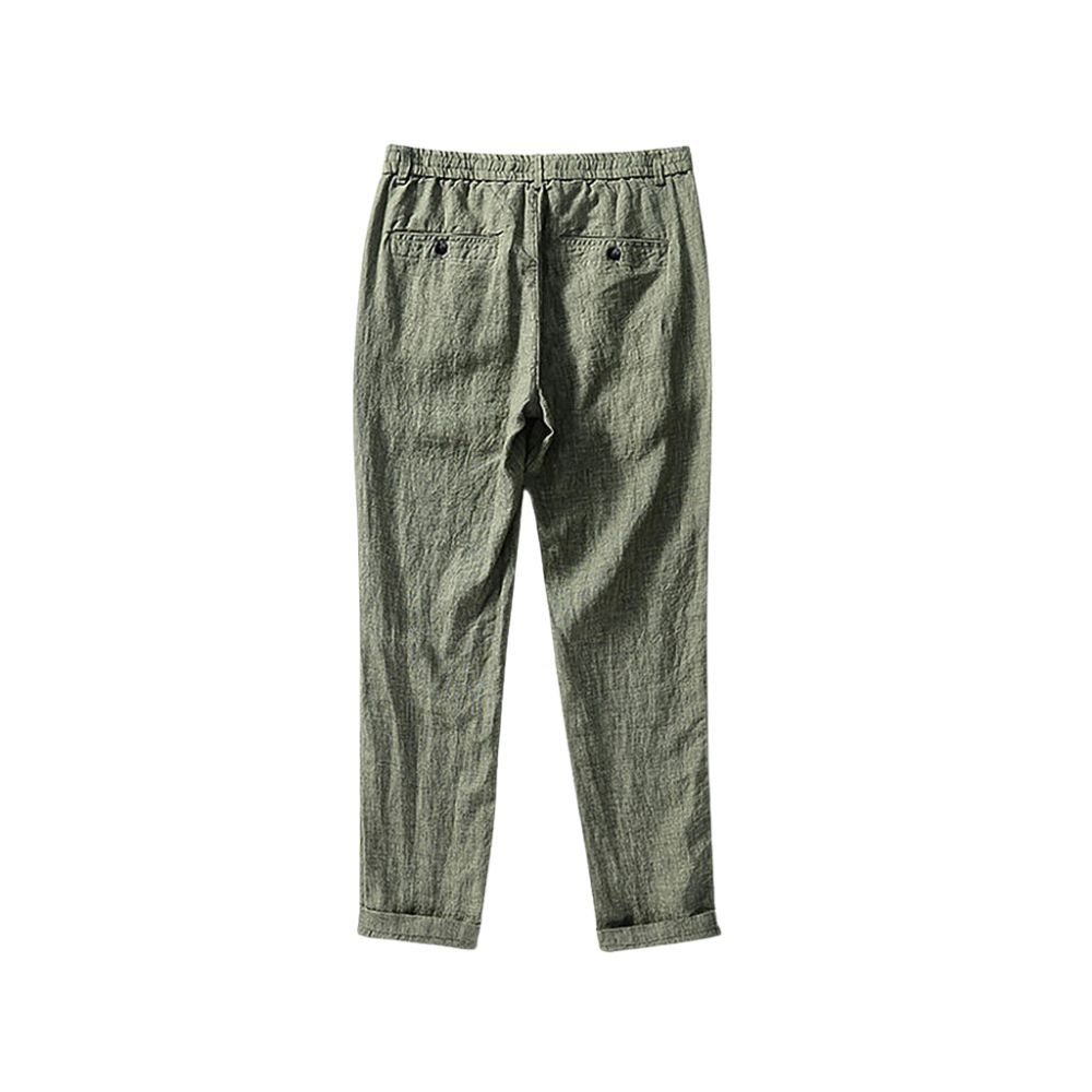 Calça Linho Masculina Fiorinni Tuscany verde