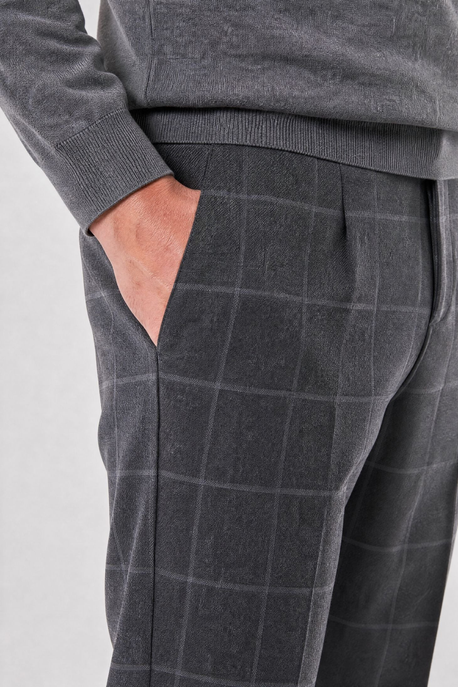 Calça Social Masculina Xadrez