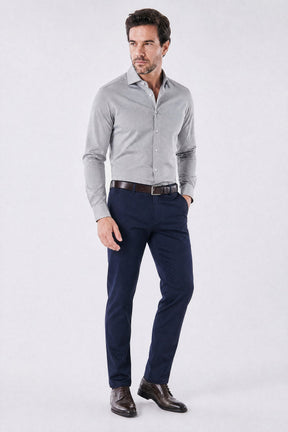 Calça Social Masculina de Estrutura Limpa