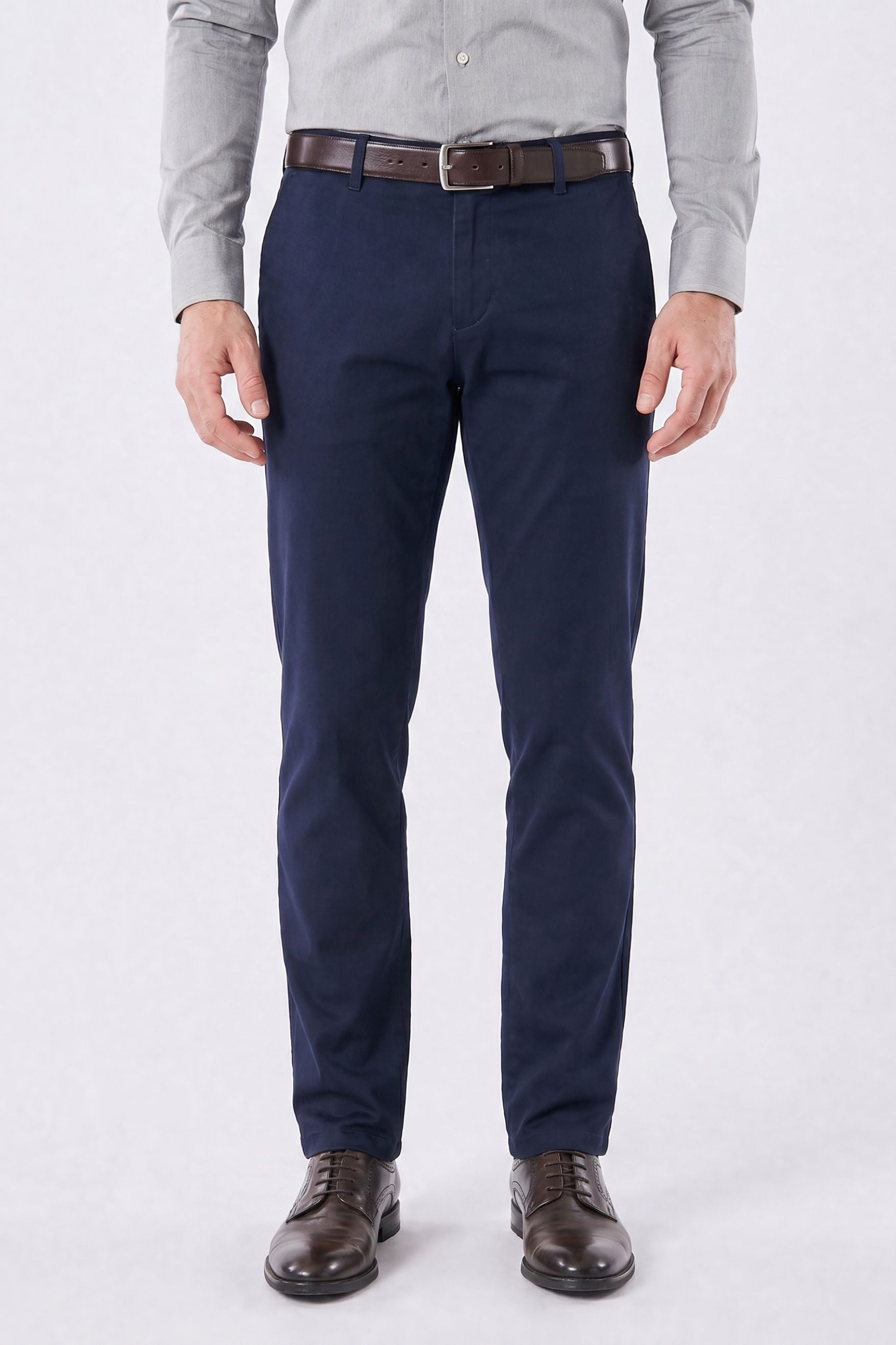 Calça Social Masculina de Estrutura Limpa