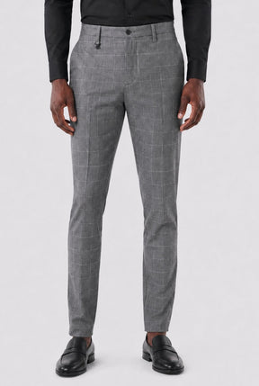 Calça Social Xadrez Masculina Avellar