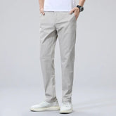 Calça Chino em Sarja Masculina Fiorinni F011 cinza
