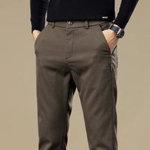 Calça Chino em Sarja Masculina Fiorinni F013 marrom