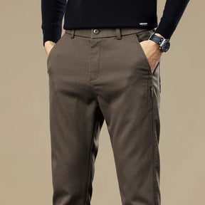 Calça Chino em Sarja Masculina Fiorinni F013 marrom