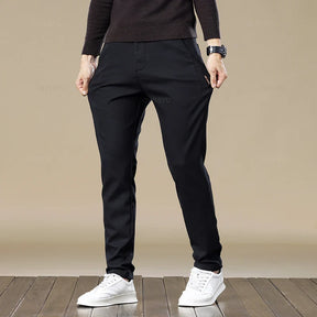 Calça Chino em Sarja Masculina Fiorinni F013 preto