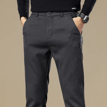 Calça Chino em Sarja Masculina Fiorinni F013 cinza