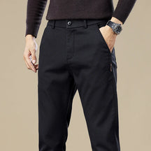 Calça Chino em Sarja Masculina Fiorinni F013 preto