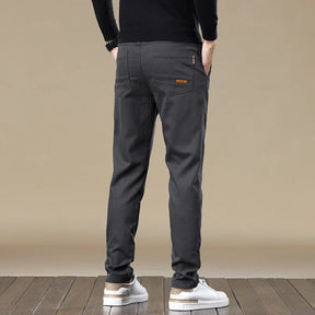 Calça Chino em Sarja Masculina Fiorinni F013 cinza