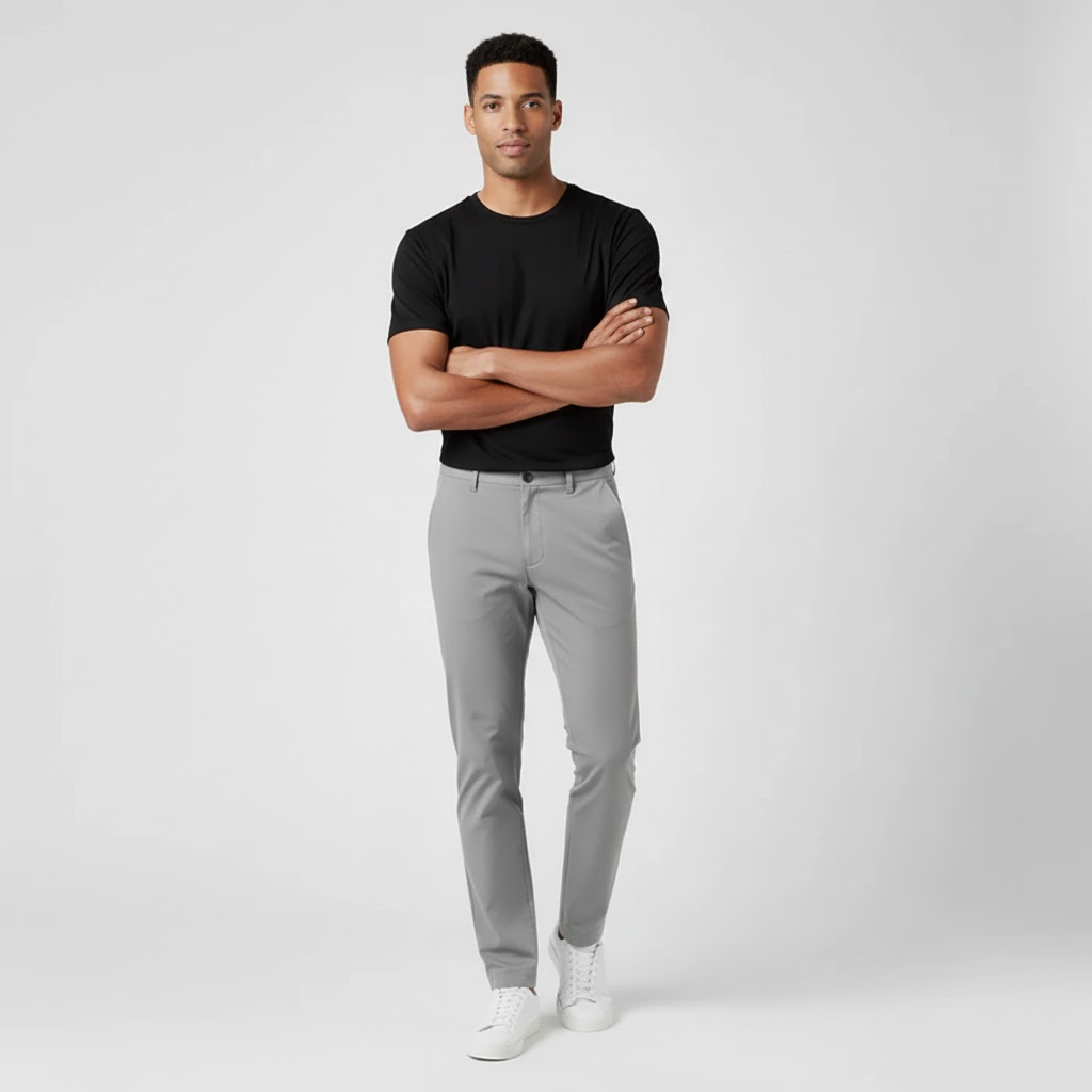 Calça Social Masculina Fiorinni Cinza