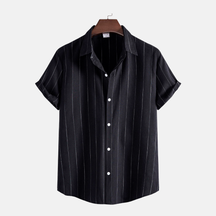 Camisa Manga Curta Fiorinni Mare preto