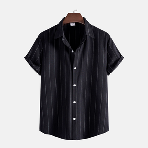 Camisa Manga Curta Fiorinni Mare preto