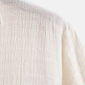 Camisa Manga Curta Fiorinni Playa Off White