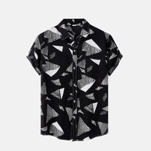 Camisa Manga Curta Fiorinni Siena preta