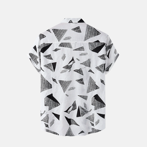 Camisa Manga Curta Fiorinni Siena branca - costas 