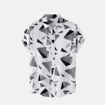 Camisa Manga Curta Fiorinni Siena branca 