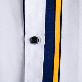 Camisa Manga Curta Listrada Fiorinni Navy