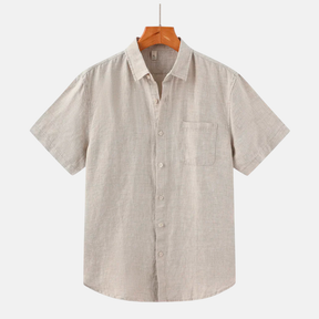 Camisa Masculina Fiorinni de Linho Veneza bege