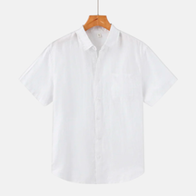 Camisa Masculina Fiorinni de Linho Veneza branca 