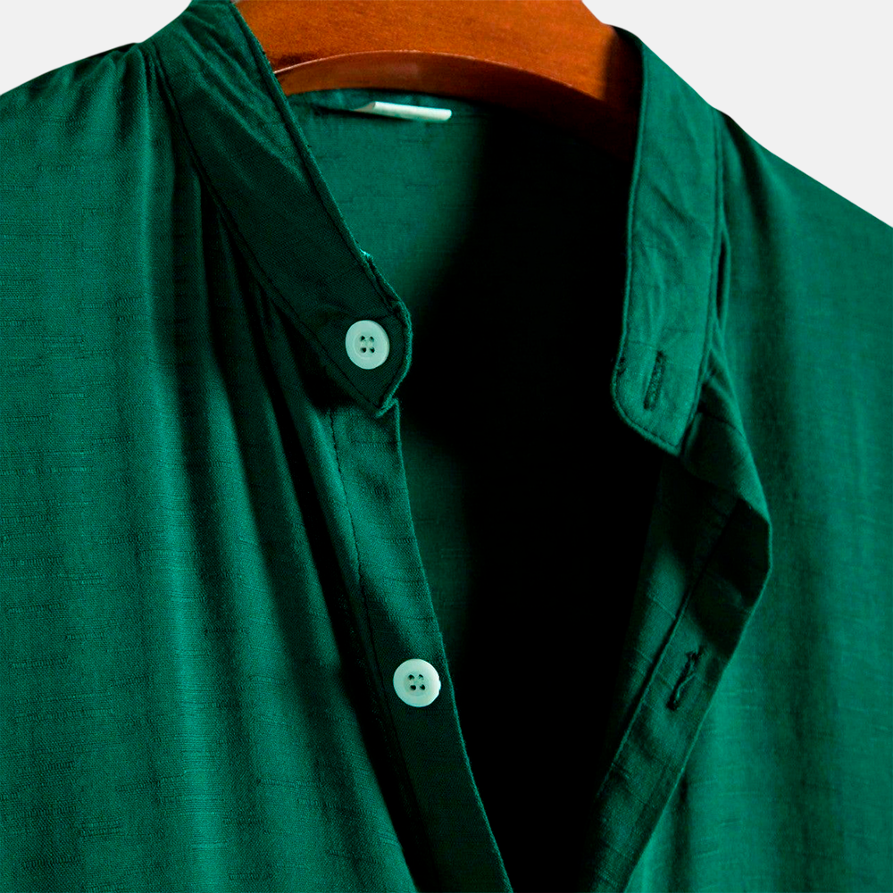 Camisa Masculina Lisa Gola Padre Fiorinni Essentials - golas 