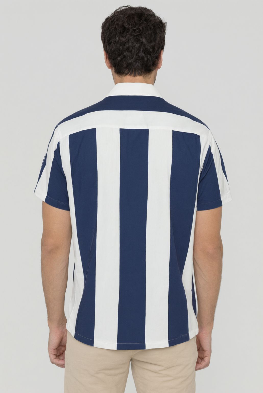 Camisa Masculina Manga Curta Ocean