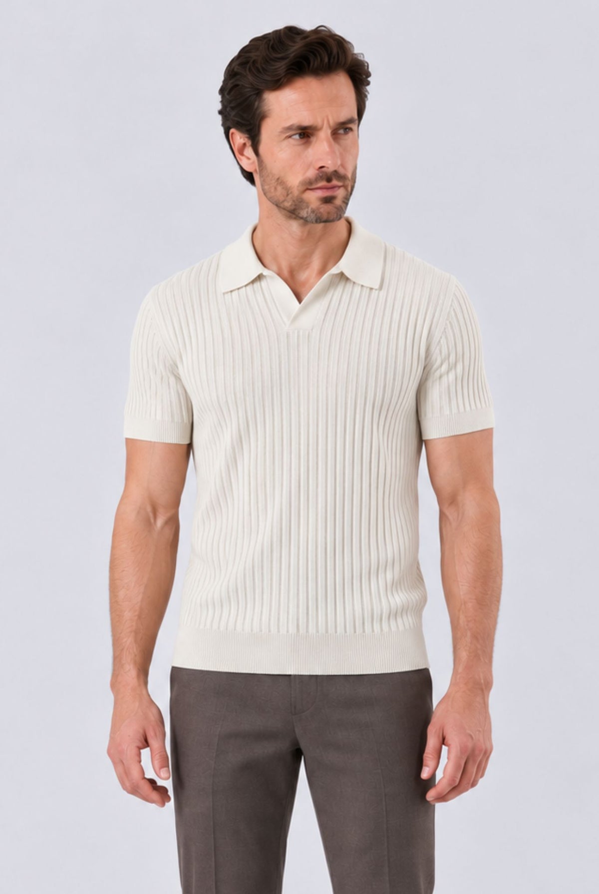 Camisa Polo Canelada Merano