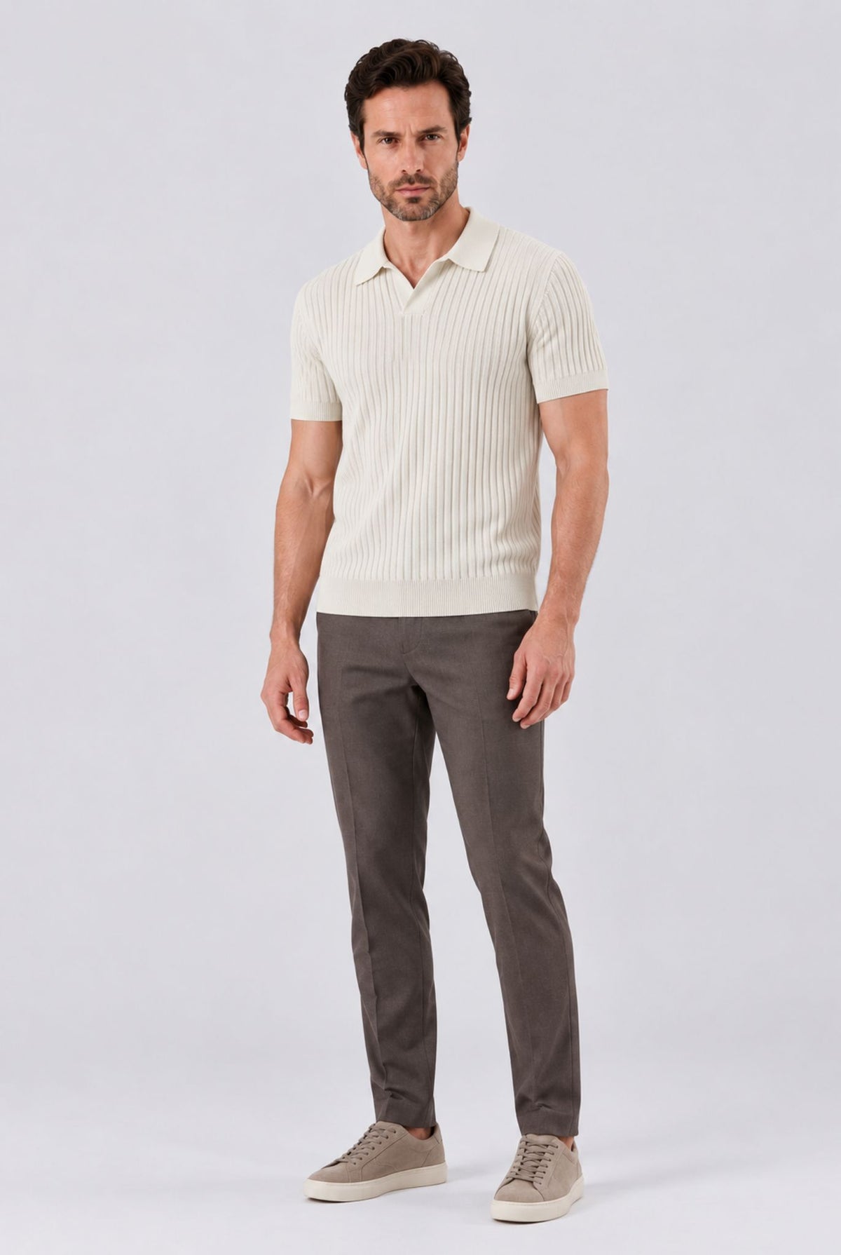 Camisa Polo Canelada Merano