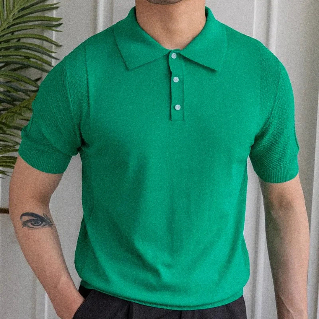 Camisa Polo Masculin Fiorinni Marbella Verde