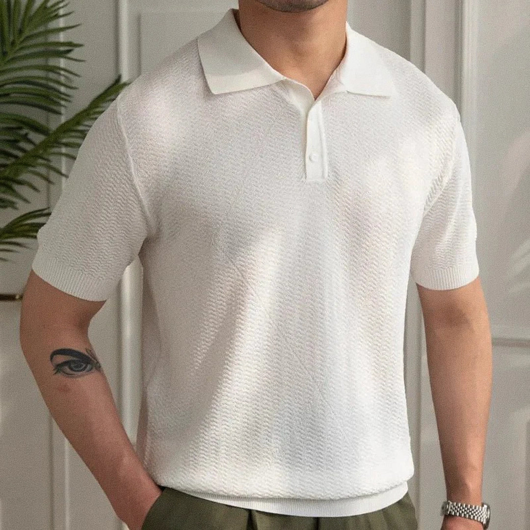 Camisa Polo Masculina Fiorinni Barcelona Branco